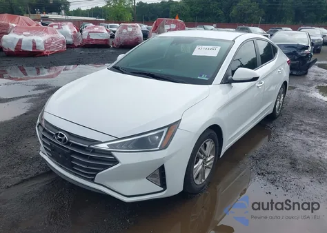 2020 Hyundai Elantra Sel z USA, uszkodzony, nr VIN 5NPD84LF2LH516336